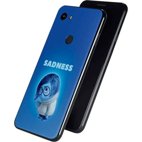 Disney Inside Out Sadness Portrait Google Pixel 3a XL Skin